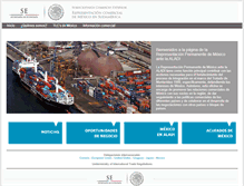 Tablet Screenshot of economia-montevideo.gob.mx